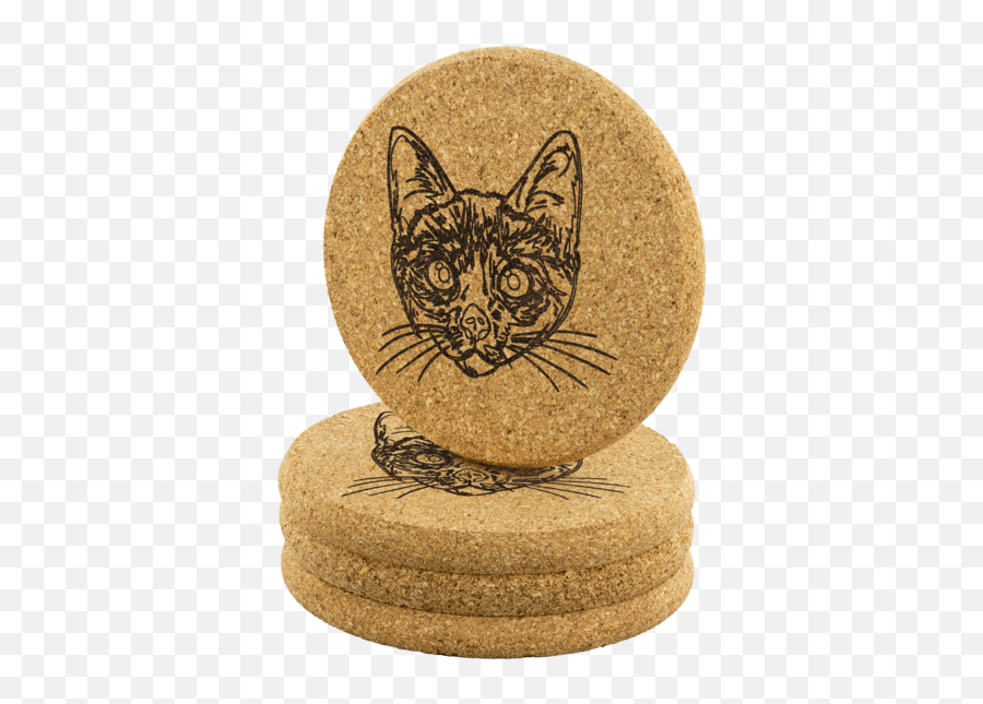 Siamese Cat Cork Coaster Funny Kitten Lover Gifts 9232 - Spit Of Vasilievsky Island Png,Funny Cat Png