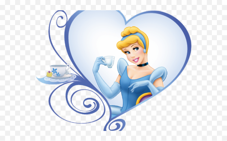 Download Cinderella Heart Cliparts - Disney Princess Png,Cinderella Transparent