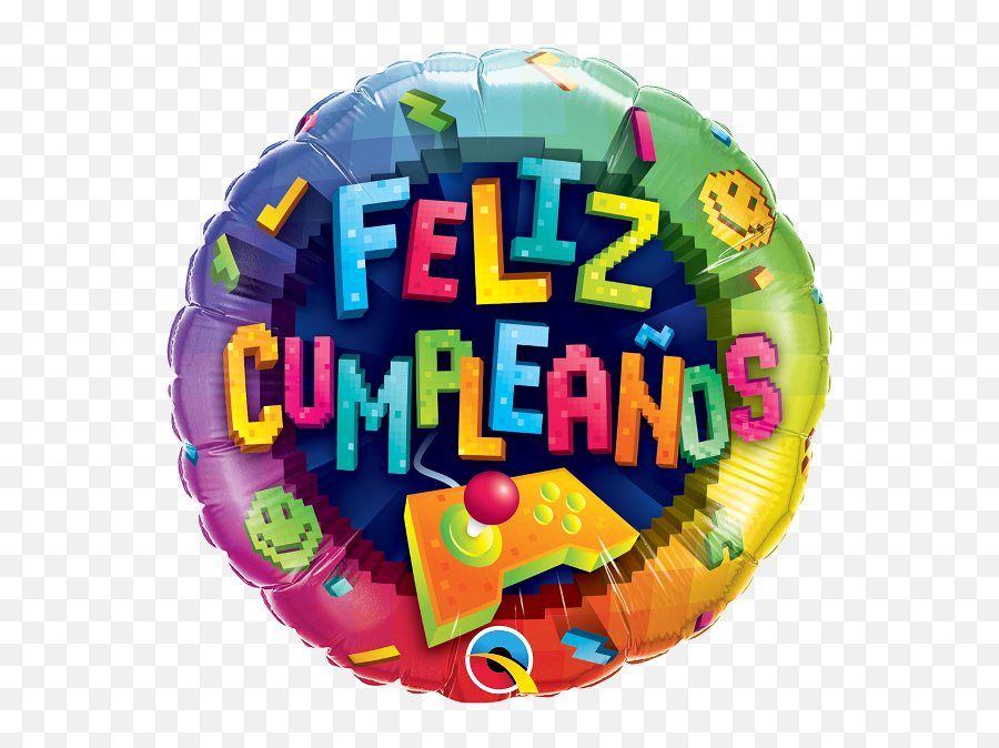 Videogame Foil Balloon - Birthday Png,Feliz Cumpleaños Png