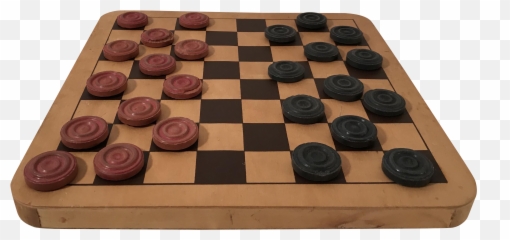 Checkered Drawing Checkers Game - Chessboard png