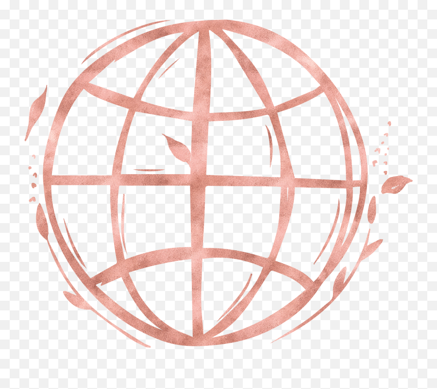 Hand Drawn Social Media Rose Gold - Internet Icon Png Transparent,Gold Icon Png