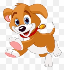 Dog Puppy Cartoon Clip Art - Clipart Png