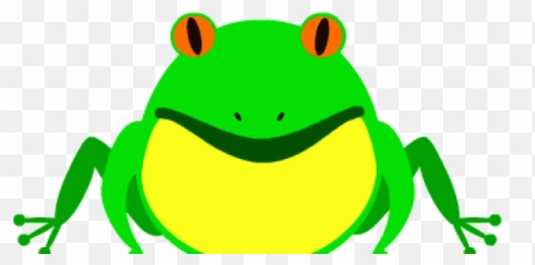 Green Frog Clipart Katak - png