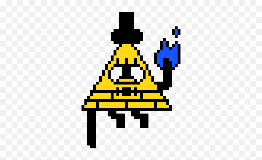 Bill Cipher - Bill Cipher Pixel Art Png,Bill Cipher Transparent