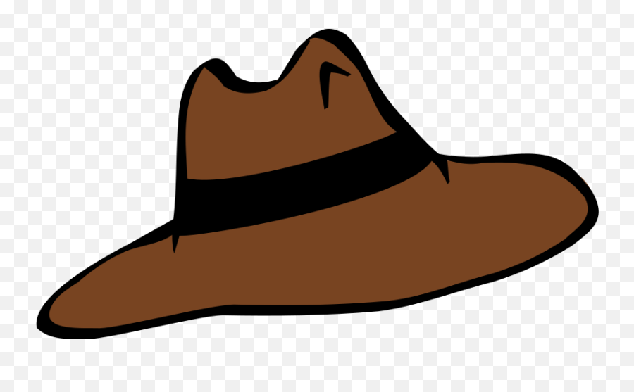 Free Brown Hat Cliparts Download - Transparent Background Hat Cartoon Png,Safari Hat Png