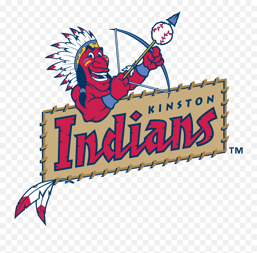 Kinston Indians Logo Png Transparent - Cartoon,Png Indians