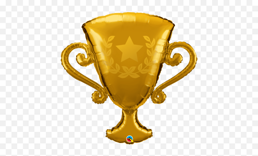 Gold Trophy - Golden Trophy Balloon Png,Gold Trophy Png