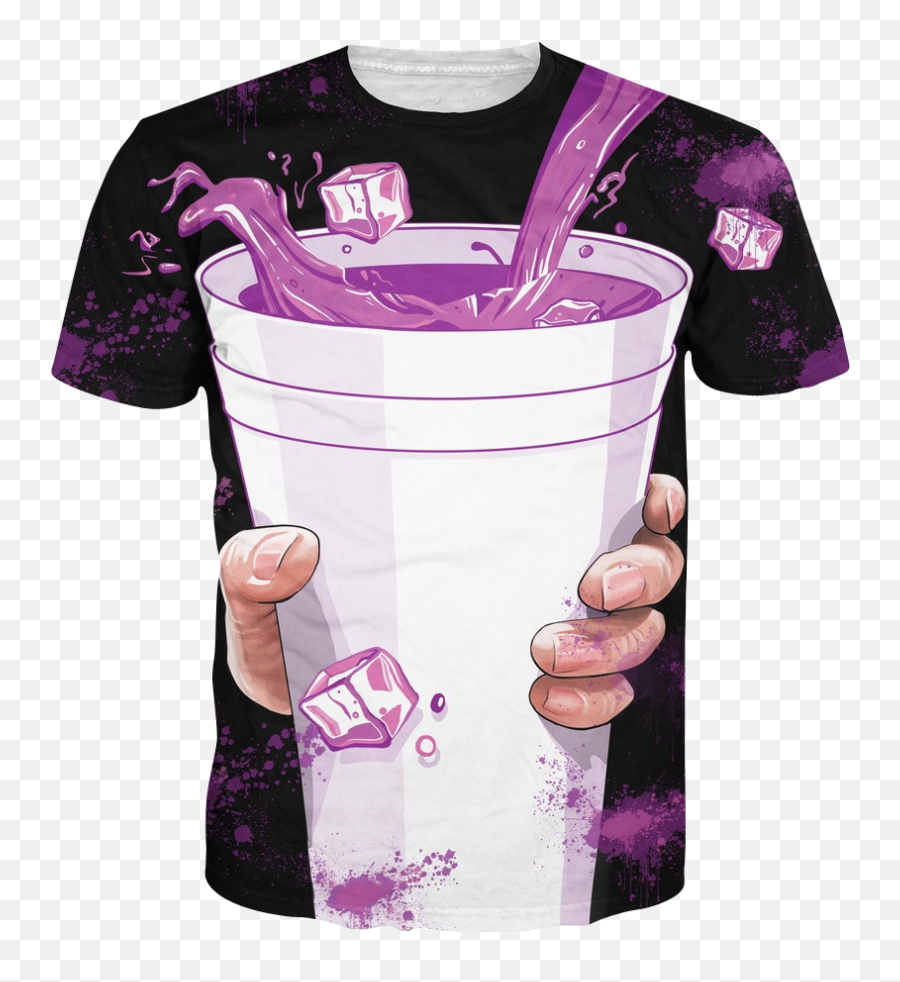 Download Purple Drank T - Purple Drank Shirt Png,Purple Shirt Png