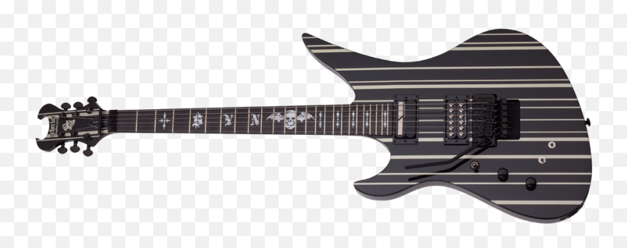 Synyster Gates - Avenged Sevenfold Schecter Synyster Gates Left Handed Png,Avenged Sevenfold Logo