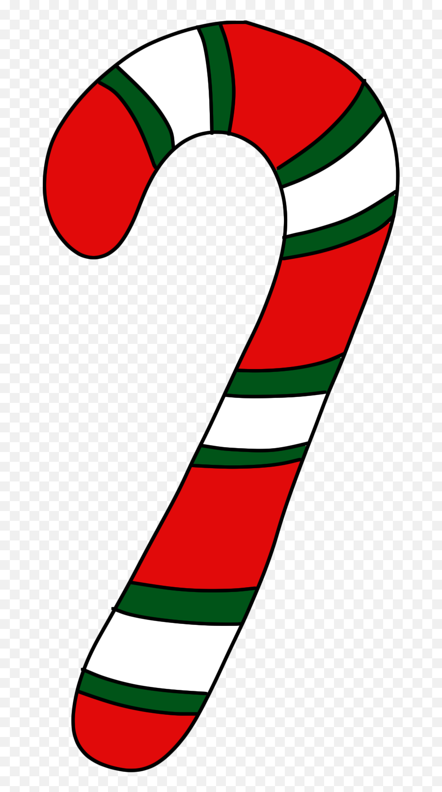 Candy Cane Clipart Png - Clipart Candycane Png,Candy Cane Clipart Transparent Background