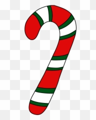 Candy Cane Clipart Png - Candycane