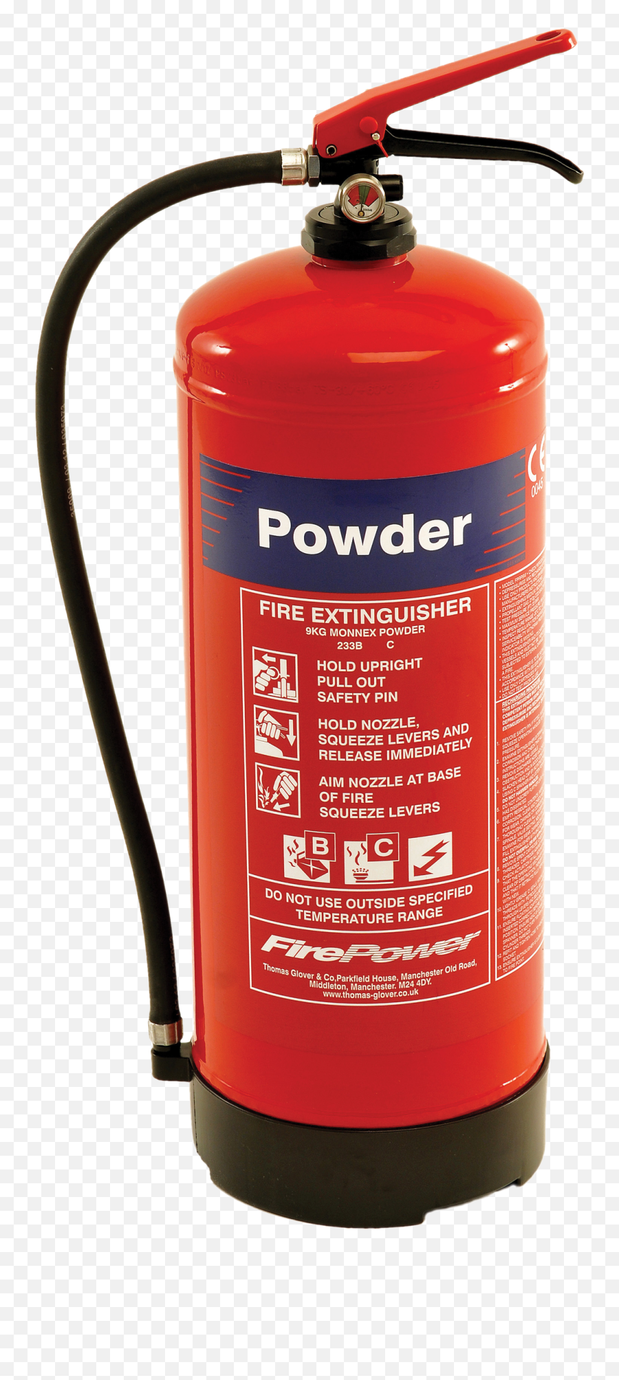 Fire Extinguisher Png Transparent - Fire Extinguisher Powder 4kg,Fire Extinguisher Png