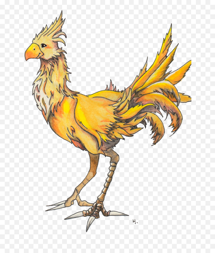 Chocobo Kingdom Hearts Png Image - Chicken From Final Fantasy,Chocobo Png