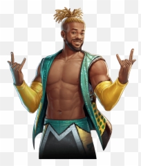 Kofi Kingston All Star - Kofi Kingston Kof All Star Png,Kofi Kingston Png