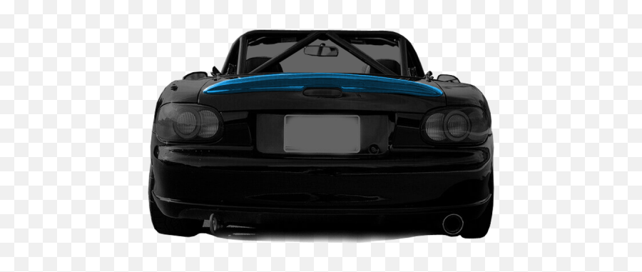 Mazda Miata Mx - 5 Ducktail Wing Lip Spoiler Carbon Fibers Png,Miata Png