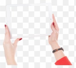 Library Of Apple Ipad Tablet Svg Royalty Free Stock Png - Hands Holding Ipad Png
