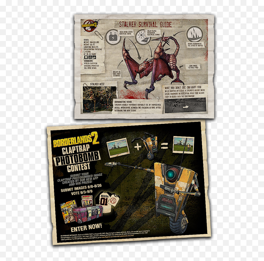 Download Hd Borderlands 2 Social Campaign Case Study - Borderlands 2 Png,Claptrap Png