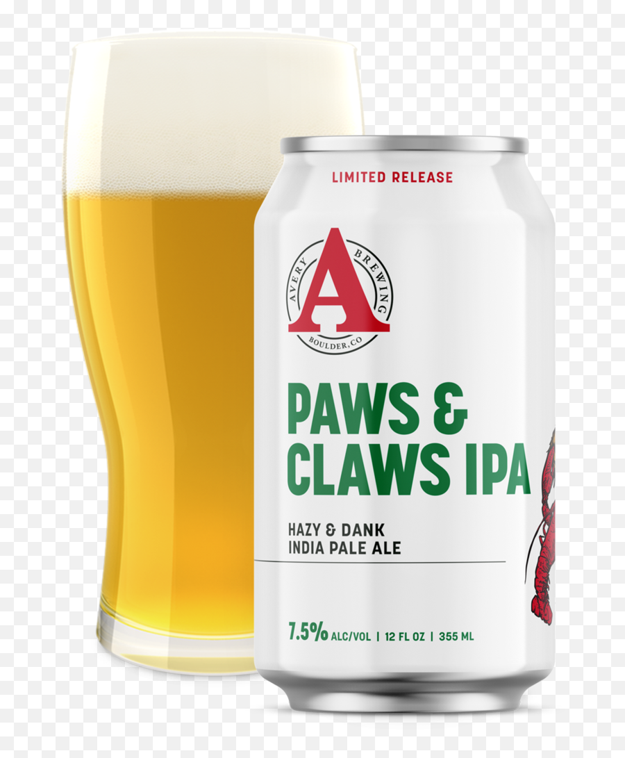 Paws U0026 Claws Ipa Avery Brewing Co - Willibecher Png,Paws Png