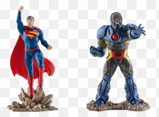 Justice - Schleich Superman Vs Darkseid Scenery Pack Png,Darkseid Png