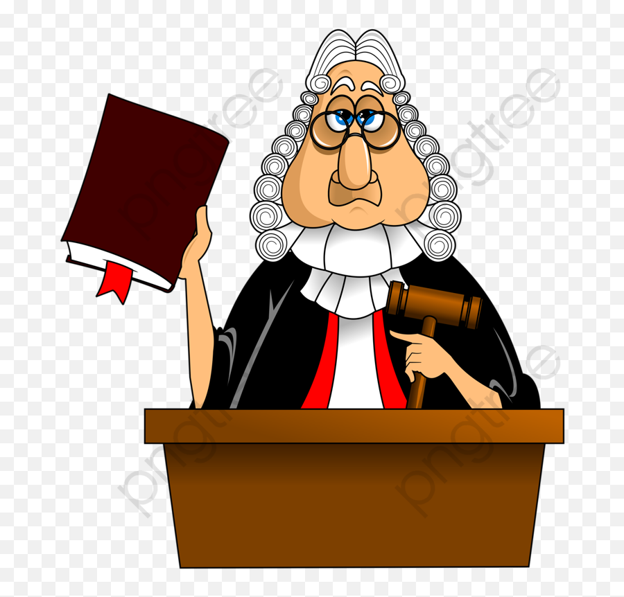 Judge Clipart - Court Judge Clipart Png Download Full Transparent Cartoon Judge,Judge Png