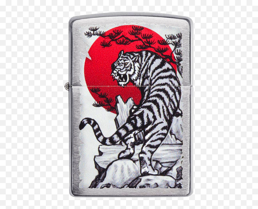 Asian Tiger - Zippo Lighter Zippo Png,Bengal Tiger Icon