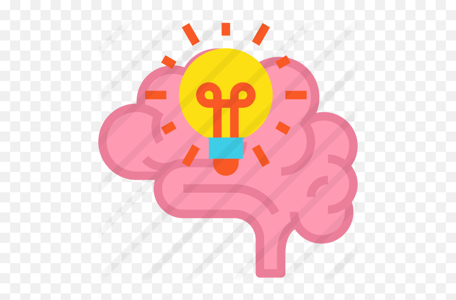 Brain - Free Education Icons Art Png,Brain Lightbulb Icon