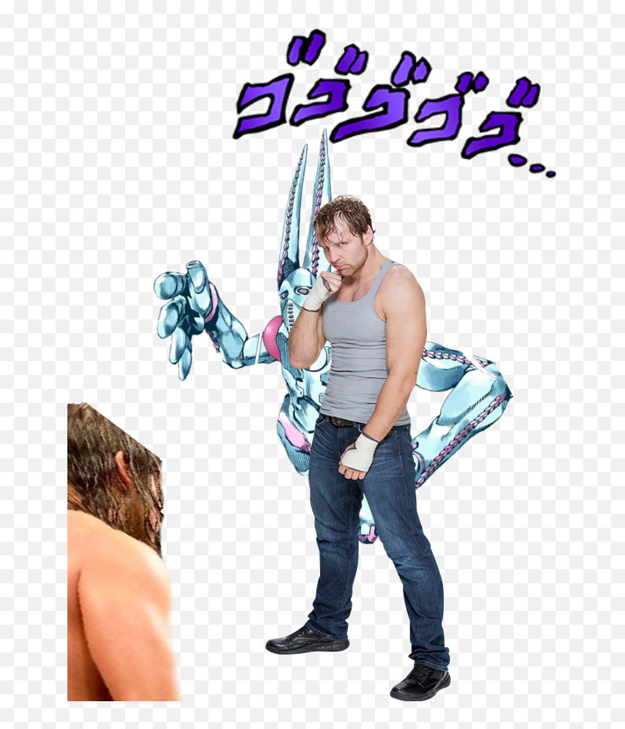 Dean Ambrose And His S T A N D O Wrasslin - Bizarre Adventure Rule 34 Png,Dean Ambrose Png