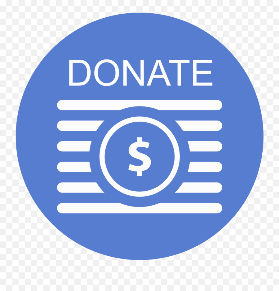 Election Donate Outline Icon Circle Blue Iconset - Donation Icon Png,Donation Png