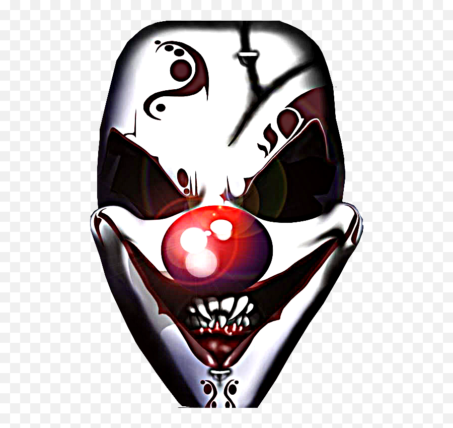 Evil Clown Desktop Wallpaper Art - Scary Clown Face Png,Evil Png