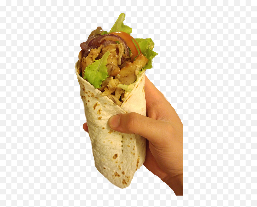 Photo Png Icon Favicon - Hand Holding Burrito Transparent,Shawarma Icon