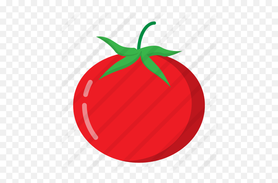 Tomato - Simple Tomato Cartoon Png,Tomato Icon Vector