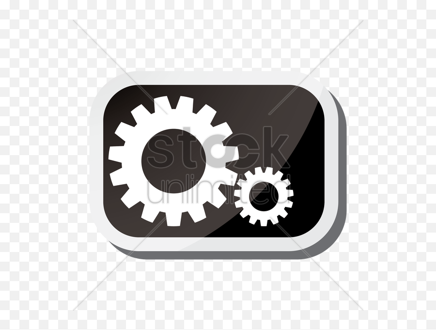 Setting Icon Vector Image - 1940982 Stockunlimited Gear Png,Google Setting Icon