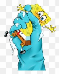 Parody Of Dragon Ball Z - DBZ SpongeBob Okiwoki png