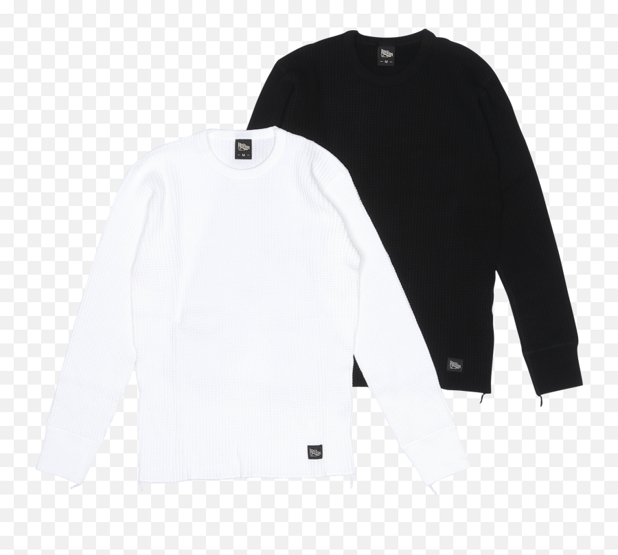 White Waffle Thermal Igw502w U2013 Ignition Works - Full Sleeve Png,Nike Sb Icon Crew Fleece