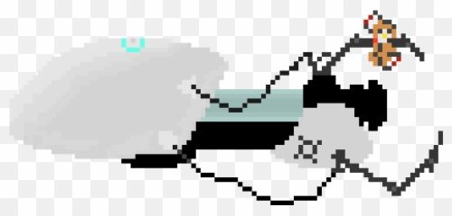 Portal Gun Blue Glados Potato - Transparent png