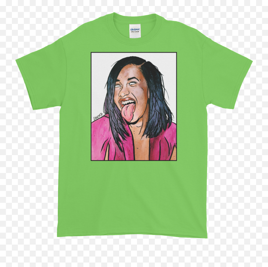 Cardi B Tee Png