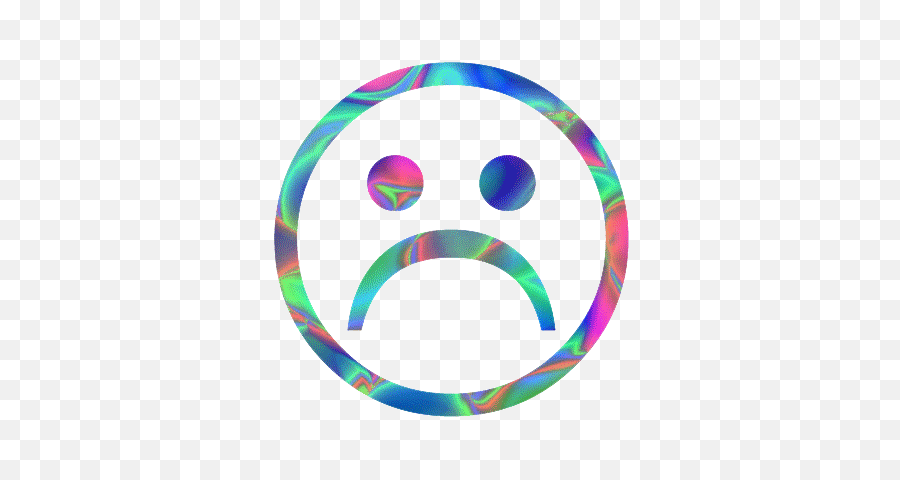 Aesthetic - Transparent Sad Face Gif Png,Sad Face Transparent