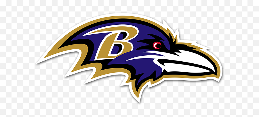 Nfl Logo Stickers U0026 Car Decals - Officially Licensed Car Baltimore Raven Png,Philadelphia Eagles Logo Transparent