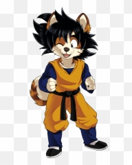 Kami - Sama Puede Ser Muy Cruel U2014 Goten Is Full Of Energy Too Cartoon Png,Goten Png