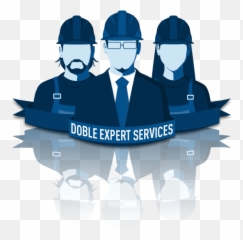 Security U0026 Compliance - Doble Engineering Company Logo De Ingeniero Con Casco Png