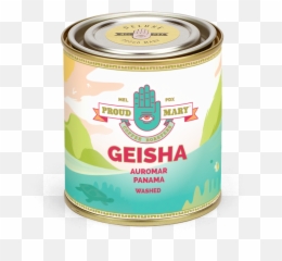 Limited Panama Auromar Geisha Washed 100gm Tin - Cylinder png
