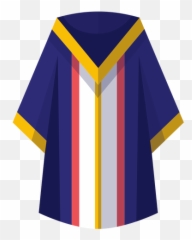 Graduation Robe Icon Transparent Png U0026 Svg Vector - For