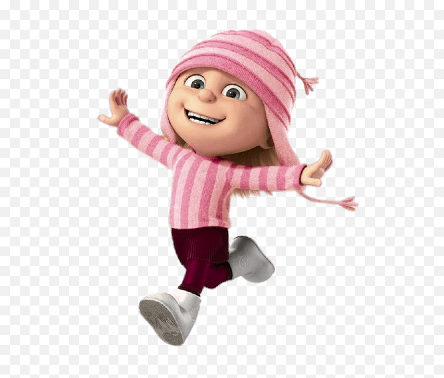 Check Out This Transparent Despicable Me Edith Gru Png Image - Girls Of Despicable Me,Me Png