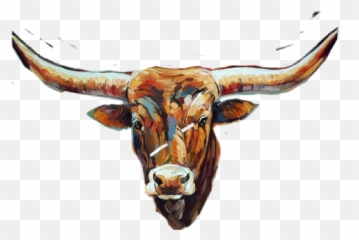Texas Longhorns Football University Of - Texas Longhorn Head Png,Longhorn Png