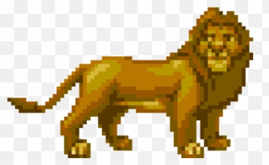 Lions Characters - Giant Bomb King Game Sprite Simba png
