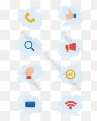 Mobile App Icon Design Elements Ai Free Download - Pikbest Dot png