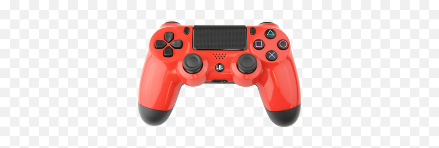 Playstation4 Controller Red Png - Red Ps4 Controller Transparent Background,Controller Transparent Background