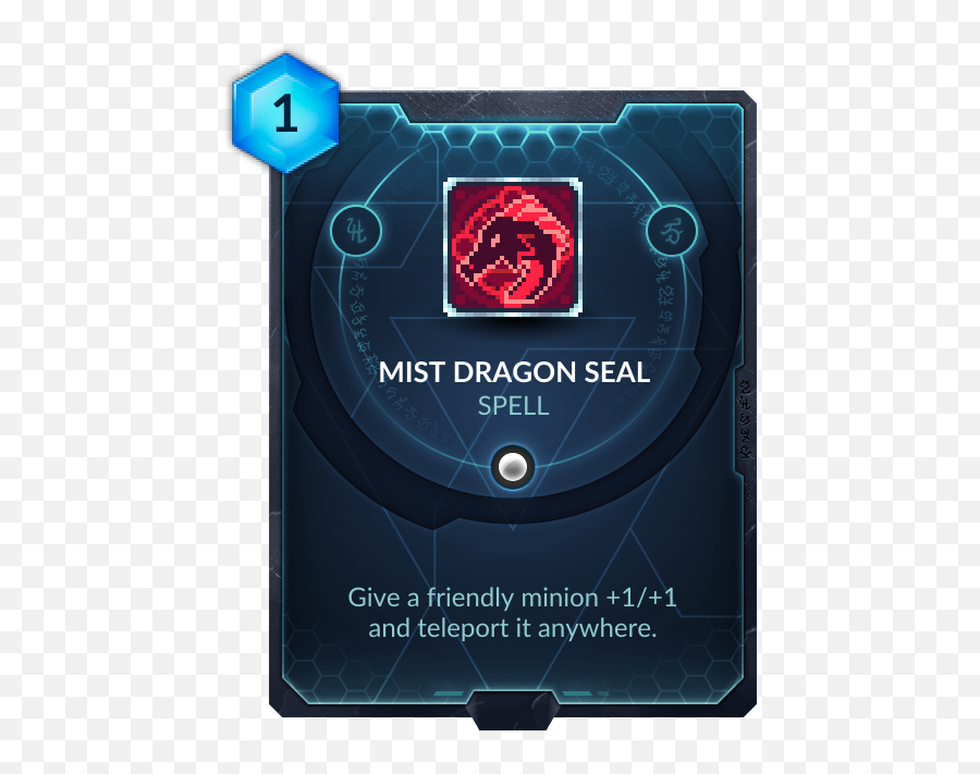 Mist Dragon Seal - Official Duelyst Wiki Snow Chaser Duelyst Png,Seal Png