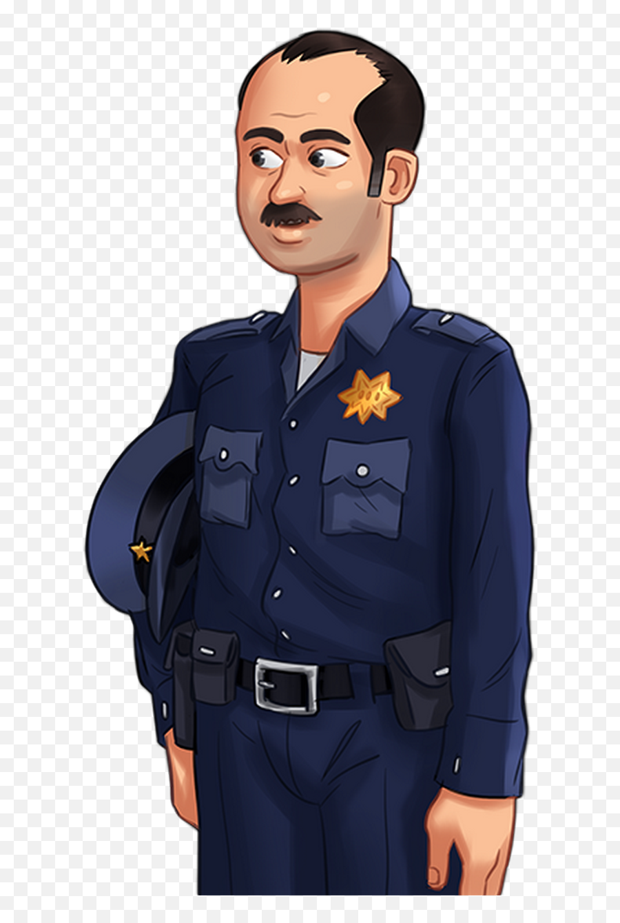 Filessharoldpng - Hgames Wiki Police Officer,Harold Png