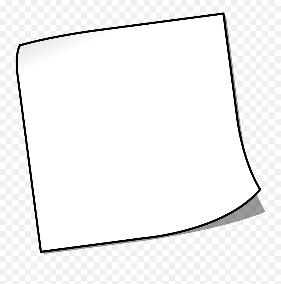Free Post It Note Png Download - Blank Letter Paper Png,It Png